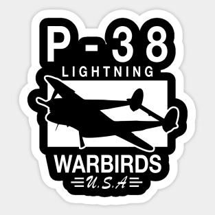 P-38 Lightning Sticker